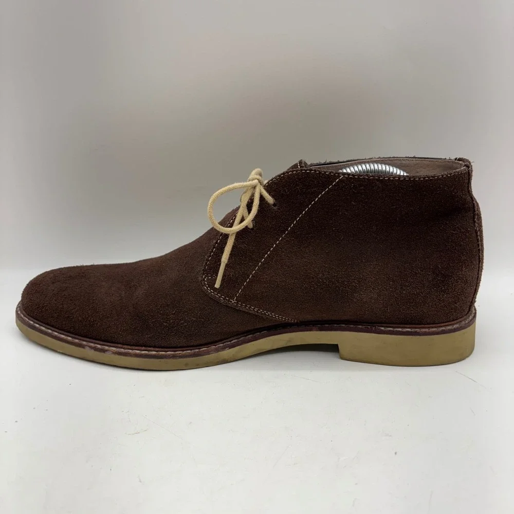 Banana Republic Mens Brown Suede Chukka Desert Boots Size 10.5 M 04/13 25